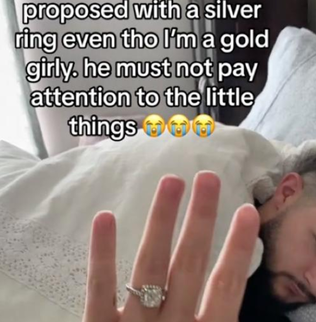 Marriage is Capitalist-Imperialist Psy Op. Who gives a shit about what rings are made of?